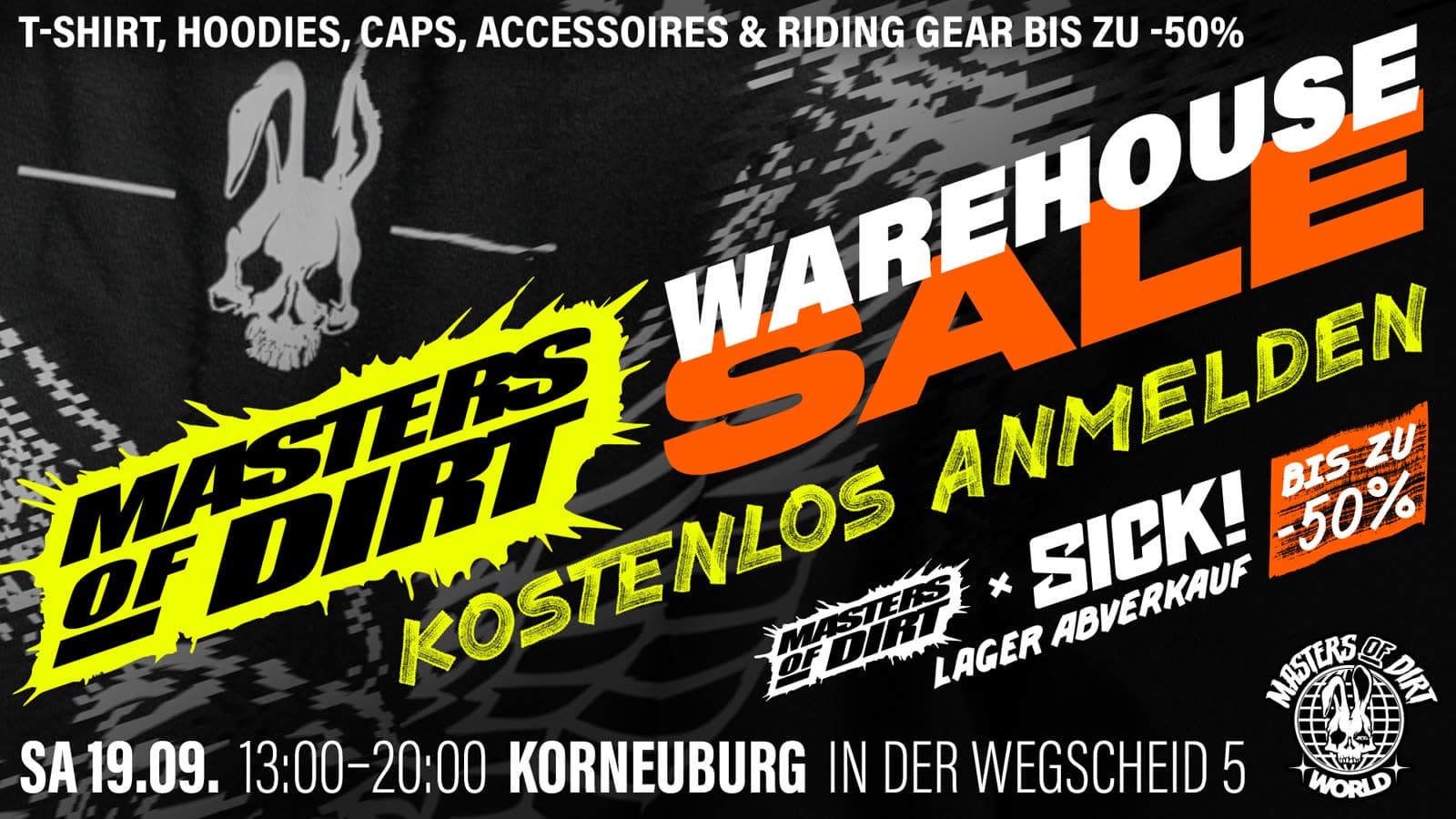 Masters of Dirt Warehouse Sale